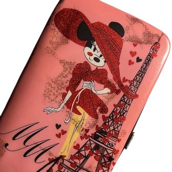 Minnie Mouse in Paris Phone Case/ Wallet Wristlet - Picture 5 of 5
